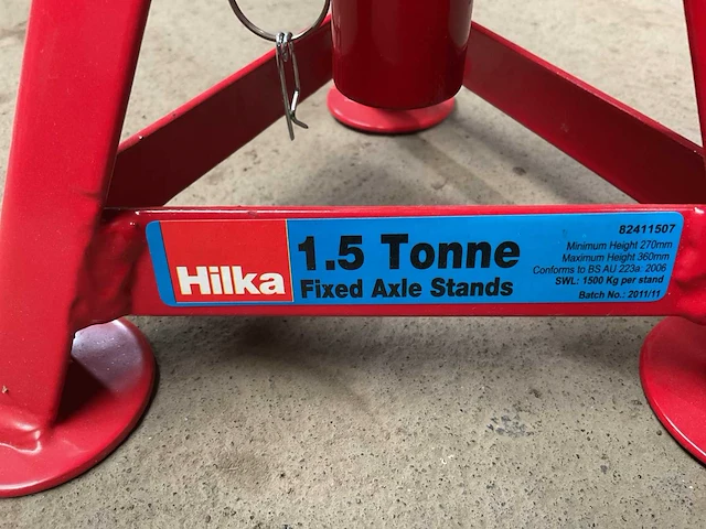 Hilka 1.5 ton assteun - afbeelding 4 van  4