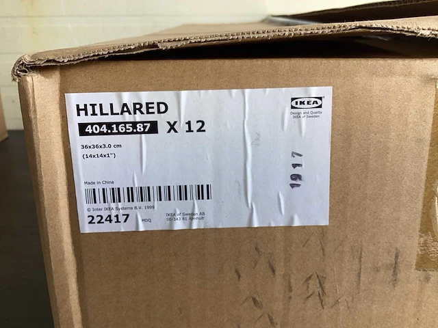 Hillared stoelkussen (24x) - afbeelding 5 van  5