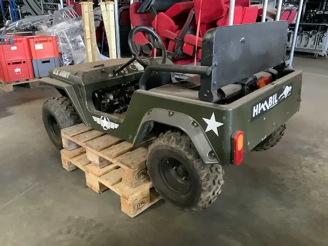 Hillbill mini jeep - ‘willy’ (2x) - afbeelding 5 van  12