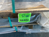 Hillfence - eco-line - enkele poort metaal 100x100 cm groen (3x) - afbeelding 3 van  12