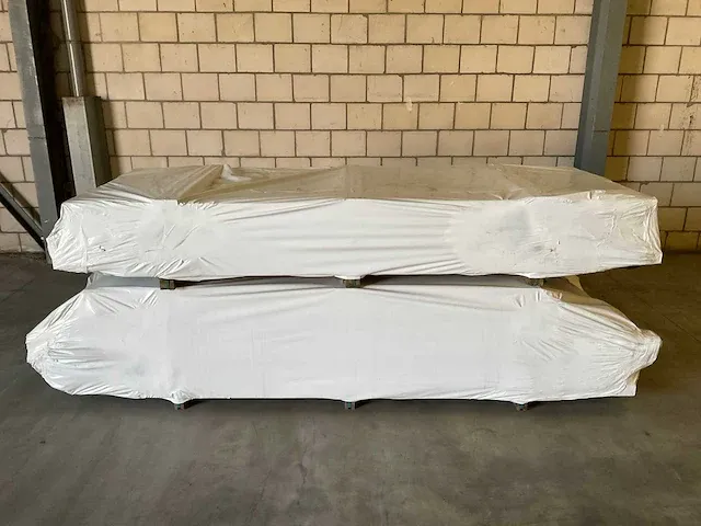 Hillhout - bonte kraai - tuinhuis met luifel 600x250x260 cm - afbeelding 3 van  6