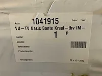 Hillhout - bonte kraai - tuinhuis met luifel 600x250x260 cm - afbeelding 5 van  6