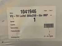 Hillhout - bonte kraai - tuinhuis met luifel 600x250x260 cm - afbeelding 6 van  6