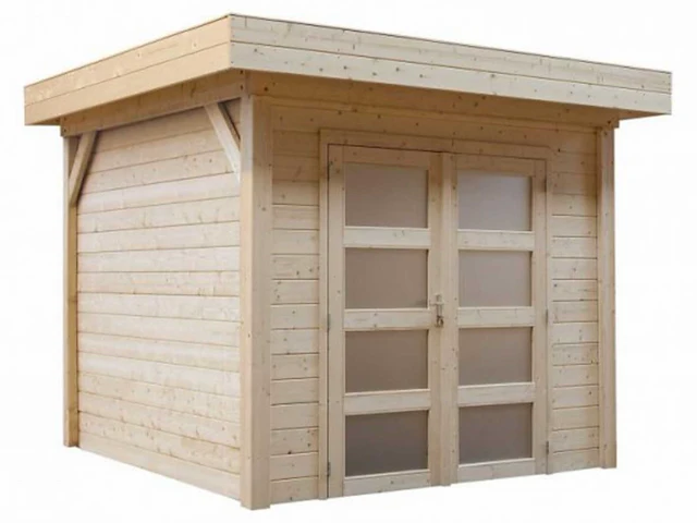 Hillhout - bonte specht - tuinhuis 300x250x260 cm - afbeelding 1 van  6