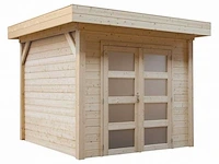 Hillhout - bonte specht - tuinhuis 300x250x260 cm - afbeelding 1 van  6