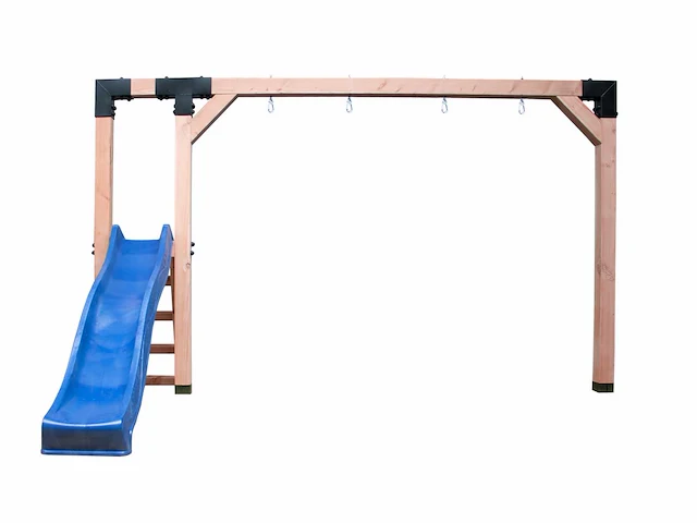 Hillhout - speeltoestel duo xl - 400x200x235 cm - afbeelding 1 van  2