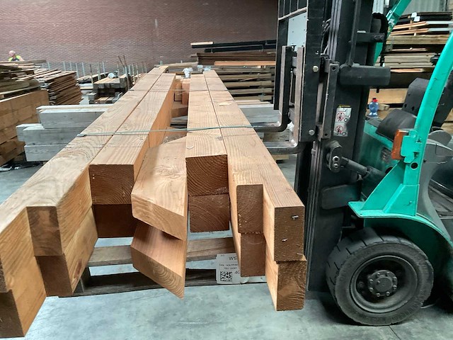 Hillhout douglas schaduwpergola 345x324x240 cm - afbeelding 6 van  9