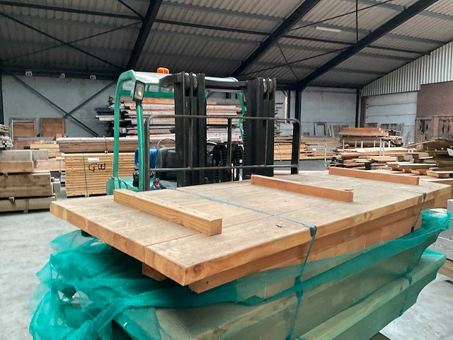 Hillhout douglas tafel 200x80x80 cm - afbeelding 3 van  7