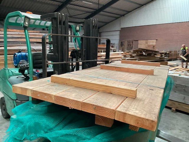 Hillhout douglas tafel 200x80x80 cm - afbeelding 4 van  7