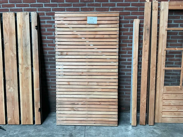 Hillhout douglas tuinpoort 100x180 cm - afbeelding 1 van  4