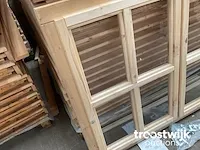 Hillhout dubbelvleugel raam 130x98cm - afbeelding 4 van  4