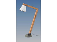 Hillhout flora buitenlamp 200cm e27 (2x) - afbeelding 3 van  5