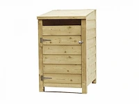 Hillhout geïmpregneerd vuren containerkast 79x89x129 cm - afbeelding 1 van  6
