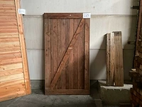 Hillhout hardhouten tuinpoort 180x90 cm - afbeelding 1 van  4