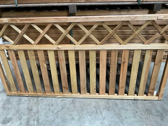 Hillhout houten tuinhek 180x90 (4x) - afbeelding 3 van  6