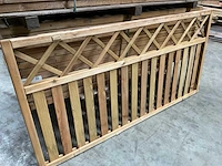 Hillhout houten tuinhek 180x90 (4x) - afbeelding 5 van  6