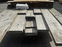 Hillhout overkapping bouwpakket, zonder wanden hillhout - afbeelding 2 van  3