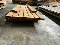 Hillhout picknick tafel familie tuinmeubel toebehore - afbeelding 5 van  6