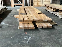 Hillhout picknick tafel familie tuinmeubel toebehore - afbeelding 6 van  6