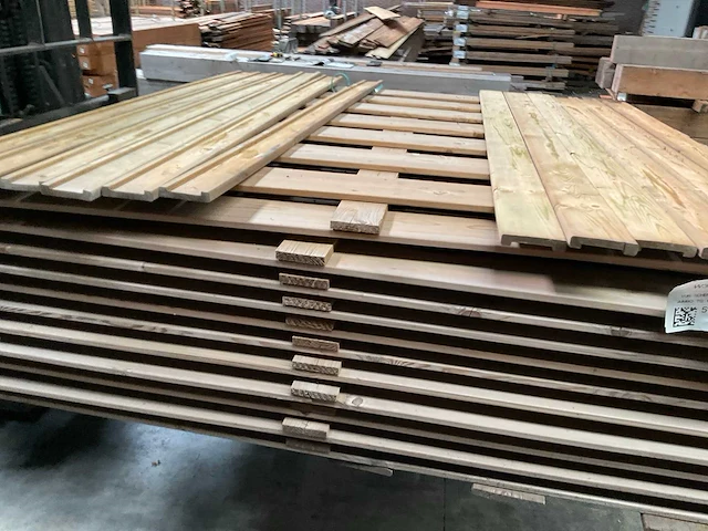 Hillhout tuinscherm toog vuren geïmpregneerd (12x) - afbeelding 8 van  10
