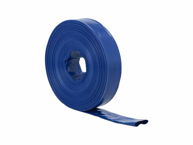 Hillvert - platte slang - 2" - 20 m - 0 - 6 bar - met stof versterkt - afbeelding 1 van  2