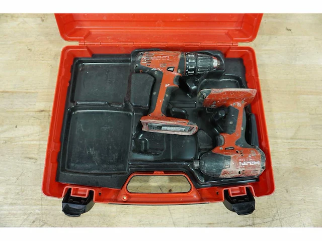Hilti - boormachine set - afbeelding 1 van  6