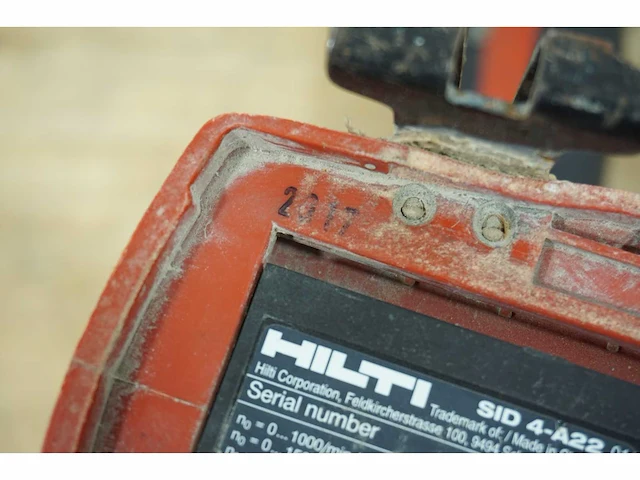 Hilti - sid 4 a-22 - schroefboormachine (4x) - afbeelding 3 van  8