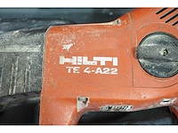 Hilti - te 4-a22 - boorhamer met stofzuiger - afbeelding 4 van  6