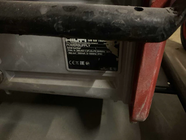 Hilti ds ts 20-e betonzaag - afbeelding 9 van  9