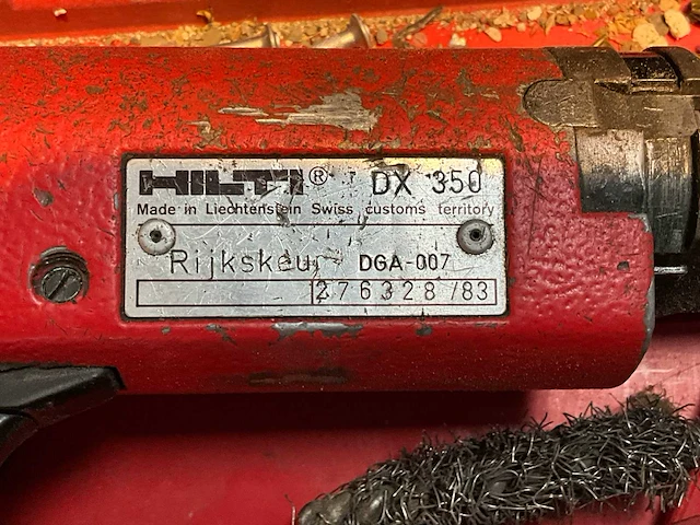 Hilti dx 350 schiethamer - afbeelding 4 van  4