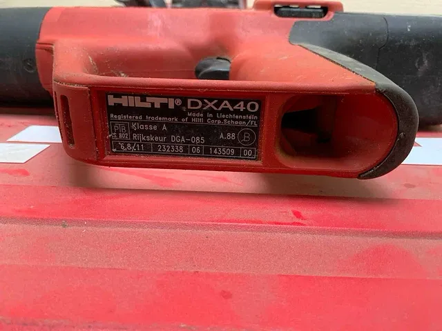 Hilti dx a40 schiethamer - afbeelding 2 van  3