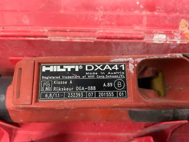 Hilti dx a41 spijkermachine - afbeelding 5 van  5