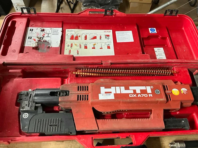 Hilti dx a70r schiethamer - afbeelding 1 van  5