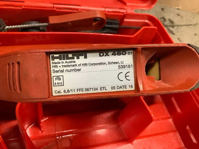 Hilti dx460-mx spijkerschieter - afbeelding 3 van  3