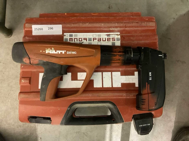 Hilti dx460 volautomatische plunjerschiethamer - afbeelding 1 van  6