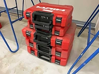 Hilti gereedschapskoffer (5x) - afbeelding 1 van  4