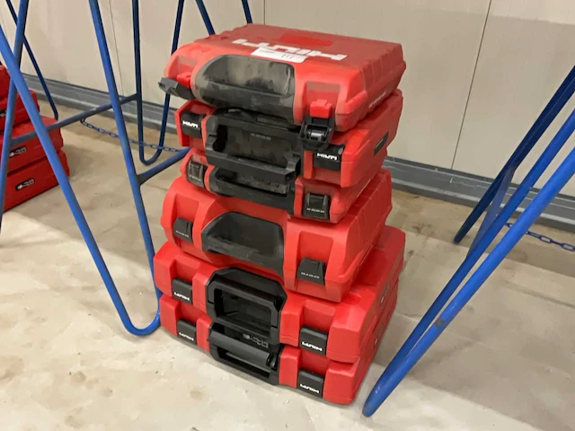Hilti gereedschapskoffer (6x) - afbeelding 1 van  4