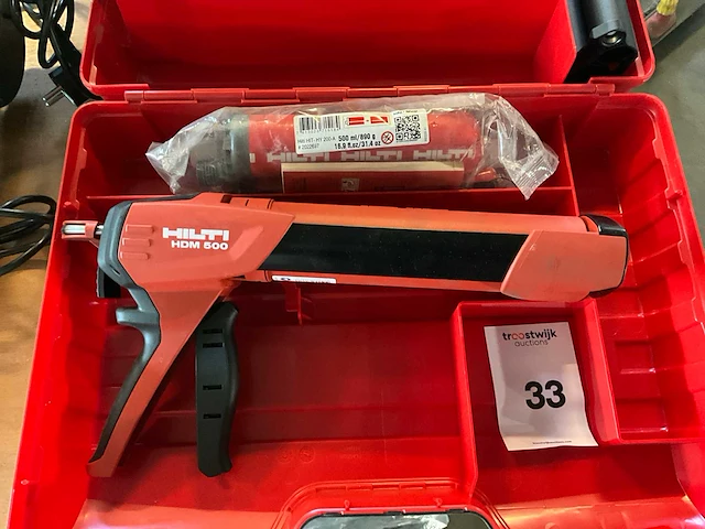 Hilti hdm 500 handmatige mortelspuit - afbeelding 2 van  3