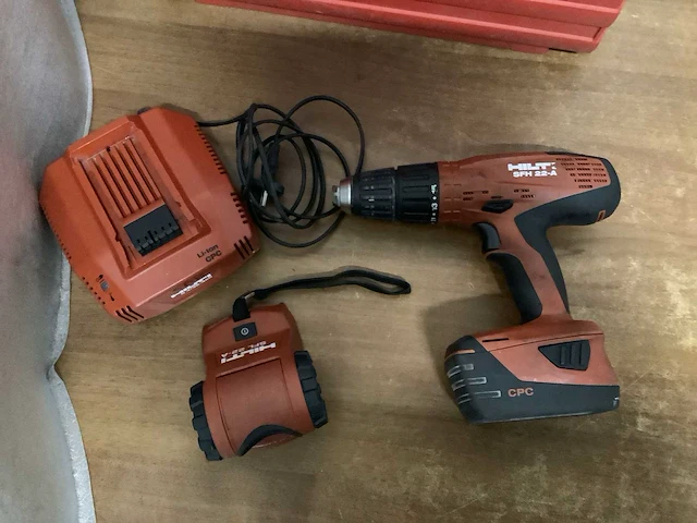 Hilti sfh 22a boormachine - afbeelding 2 van  8