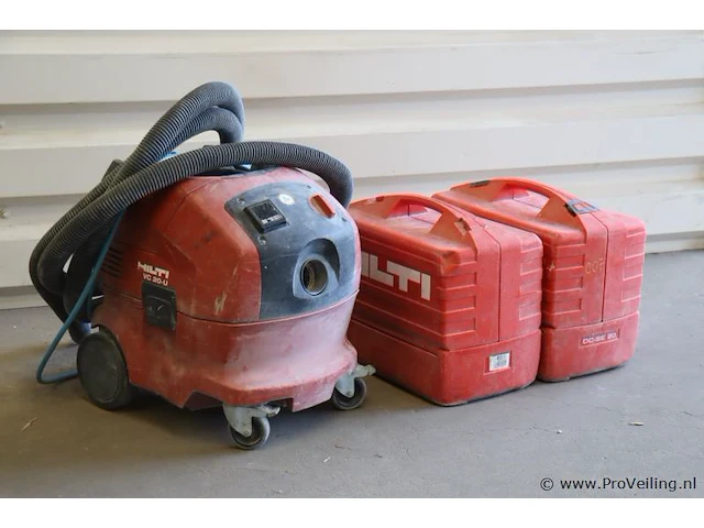 Hilti stofzuiger type vc20-u & sleuvenzagen type dc-se 20 - 2 stuks - afbeelding 1 van  6