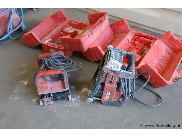 Hilti stofzuiger type vc20-u & sleuvenzagen type dc-se 20 - 2 stuks - afbeelding 4 van  6
