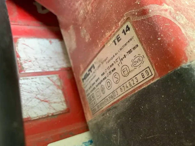 Hilti te 14 boormachine - afbeelding 2 van  3