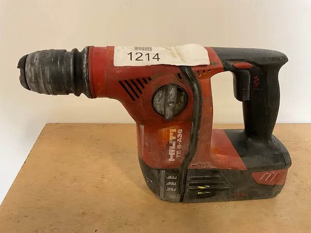 Hilti te 6 boormachine + accu + oplader - afbeelding 2 van  4