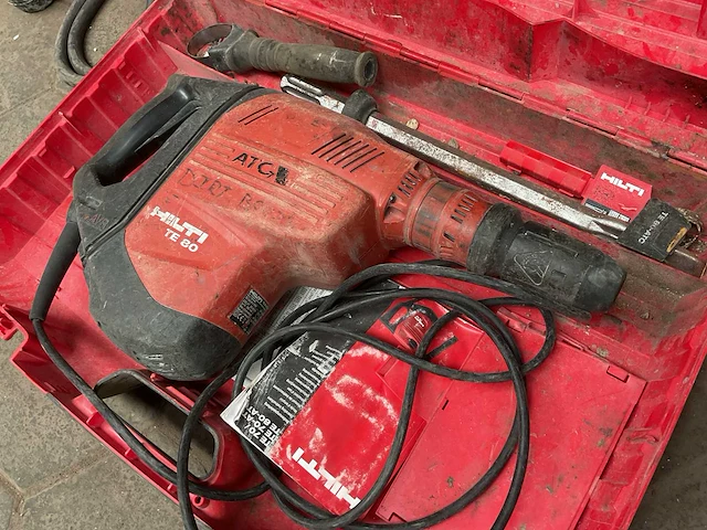 Hilti te 80 boorhamer - afbeelding 3 van  5