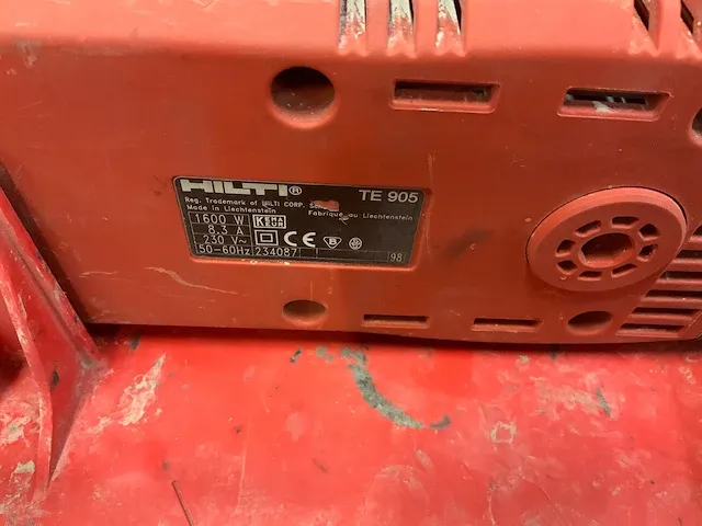 Hilti te 905 breekhamer - afbeelding 2 van  5