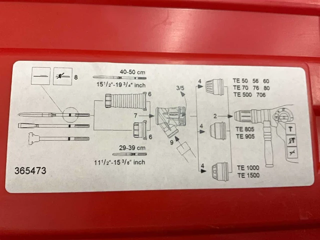 Hilti te drs-b stofafzuiging (2x) - afbeelding 7 van  7