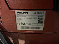 Hilti vc 20-um industriële stofzuiger - afbeelding 5 van  6