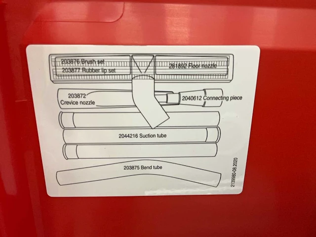 Hilti vc accessory kit stofzuiger accessoires (8x) - afbeelding 5 van  5