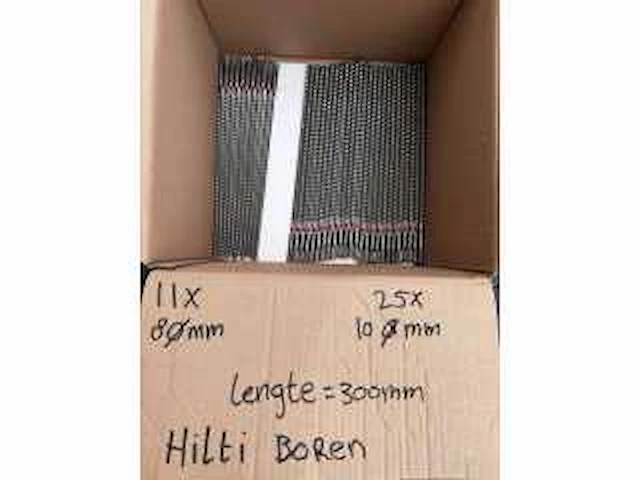 Hilti verschillende boren (54x) - afbeelding 3 van  3