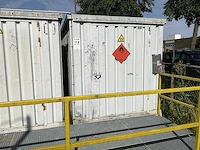 Hiltra bs-6 chemicaliën opslagcontainer - afbeelding 1 van  7